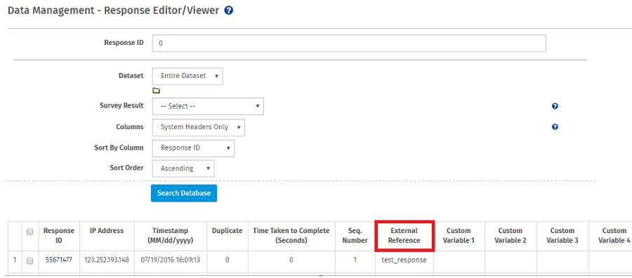 Survey Software Help Image